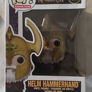 Funko Pop! Animation Helm Hammerhand with Gold Helmet